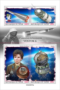 60th anniversary of the launch of Vostok 6