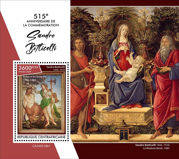515th memorial Anniversary of Sandro Botticelli