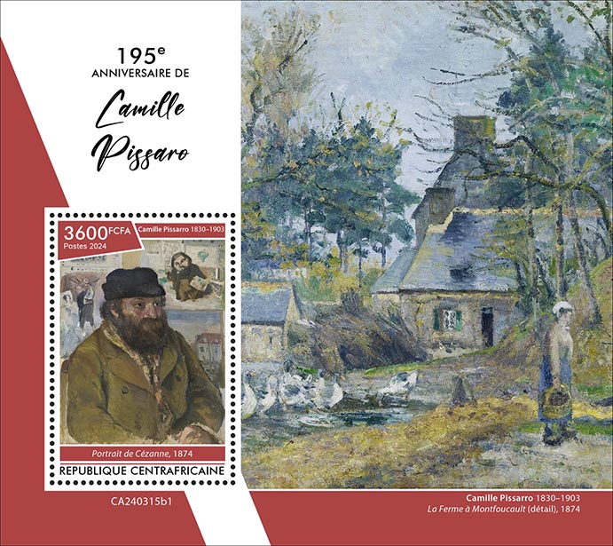 195th anniversary of Camille Pissaro